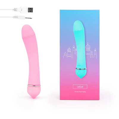 ВИБРОМАССАЖЁР 11 режимов вибрации, L 150 мм D 32 мм, цвет розовый (2038-6)