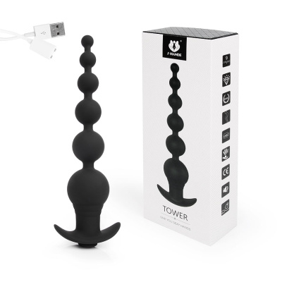 ВИБРОМАССАЖЁР 9 режимов вибрации, L 207 мм D 13x22x40 мм, дистанционный пульт (SHD-S121-2)