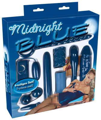 Набор секс-игрушек бирюзового цвета Midnight Blue Set by You2Toys (5621810000)