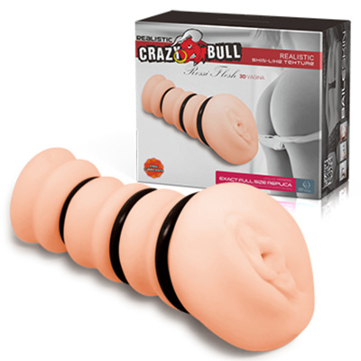 Crazy Bull Rossi Flesh 3D Мастурбатор вагина с утягивающими кольцами (BM-009150H)