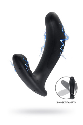 Электростимулятор Mystim Twisting Tom, силикон, черный, 13 см (0T-00015906)