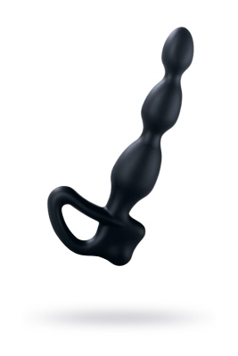 Электростимулятор Mystim Big Bend-itt, силикон, черный, 18 см (0T-00015907)