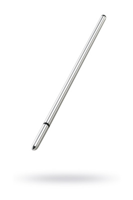 Электростимулятор уретры Mystim Thin Finn, хирургическая сталь, серебряный, 25 см (0T-00015901)