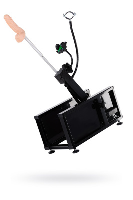 Секс-машина Diva Motion, с двумя насадками, металл, черная, 58 см (0T-00006258)