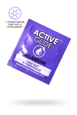 Увлажняющий интимный гель ACTIVE GLIDE ALLANTOIN, 3г по 20шт в упаковке (УТ-00002066)
