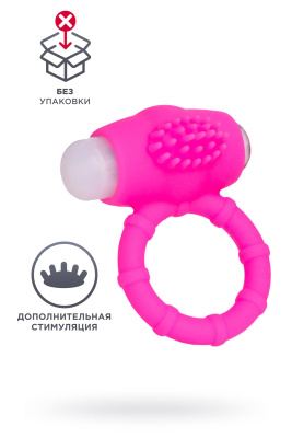 Эрекционное кольцо на пенис, силикон, розовое (УТ-00003619)